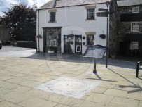 The market square in Haltwhistle The market square in Haltwhistle