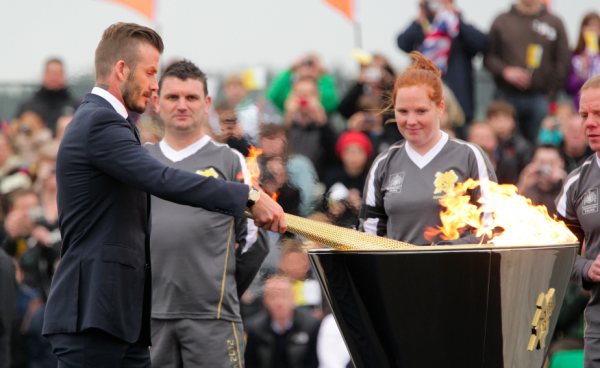 Arrival of the Olympic Flame